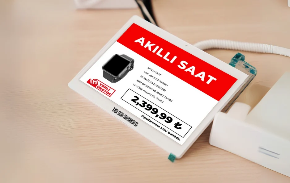 digital price tag