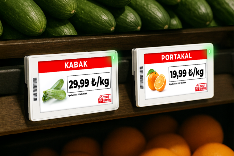 Fresh Produce Electronic Label